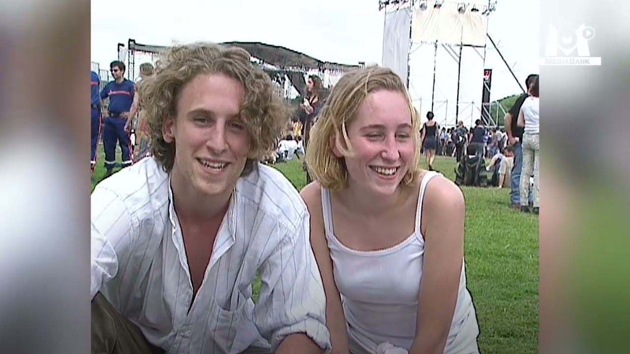 🎤1999 : la première édition de Solidays ! // Extrait archives M6 Media Bank