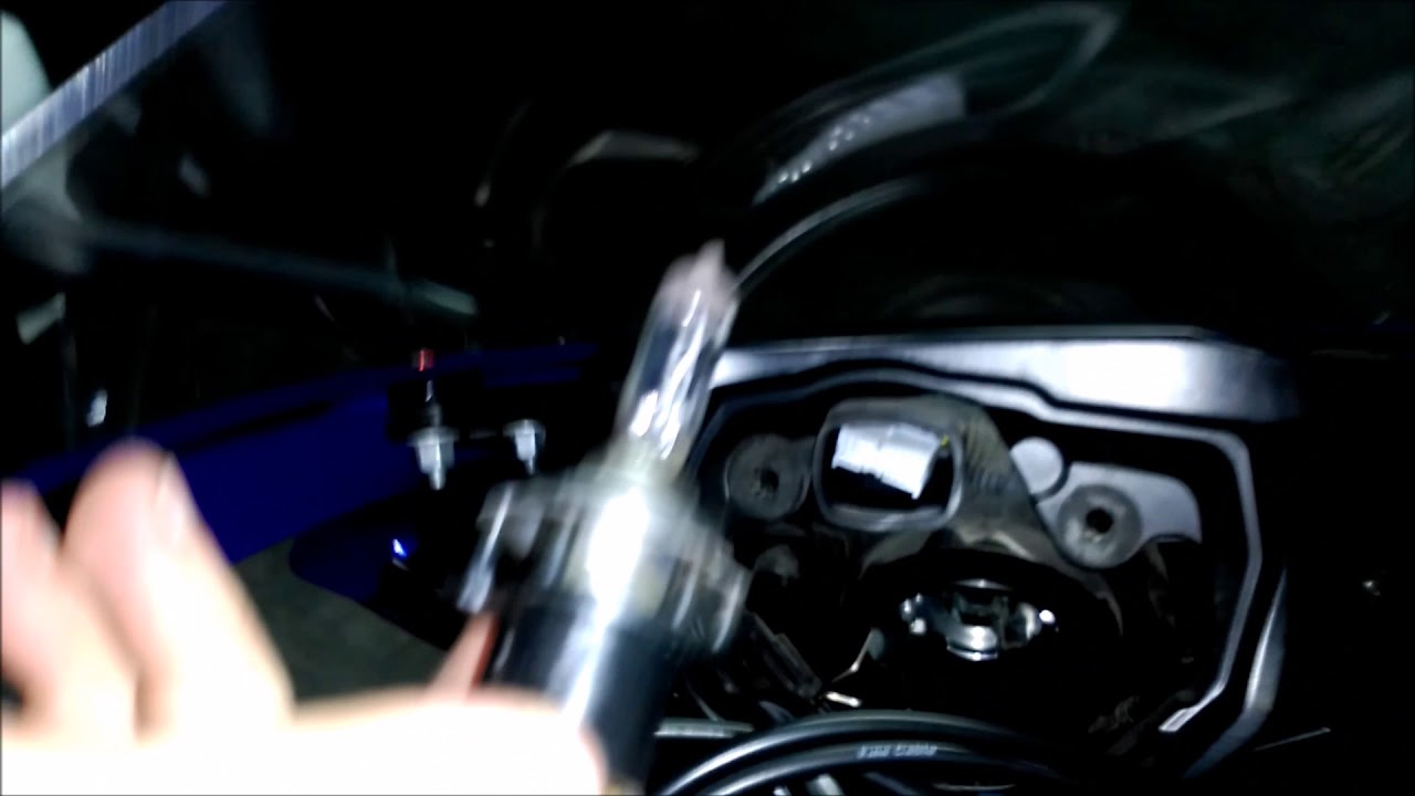 cambio bombilla fundida suzuki gsxr k6/K7