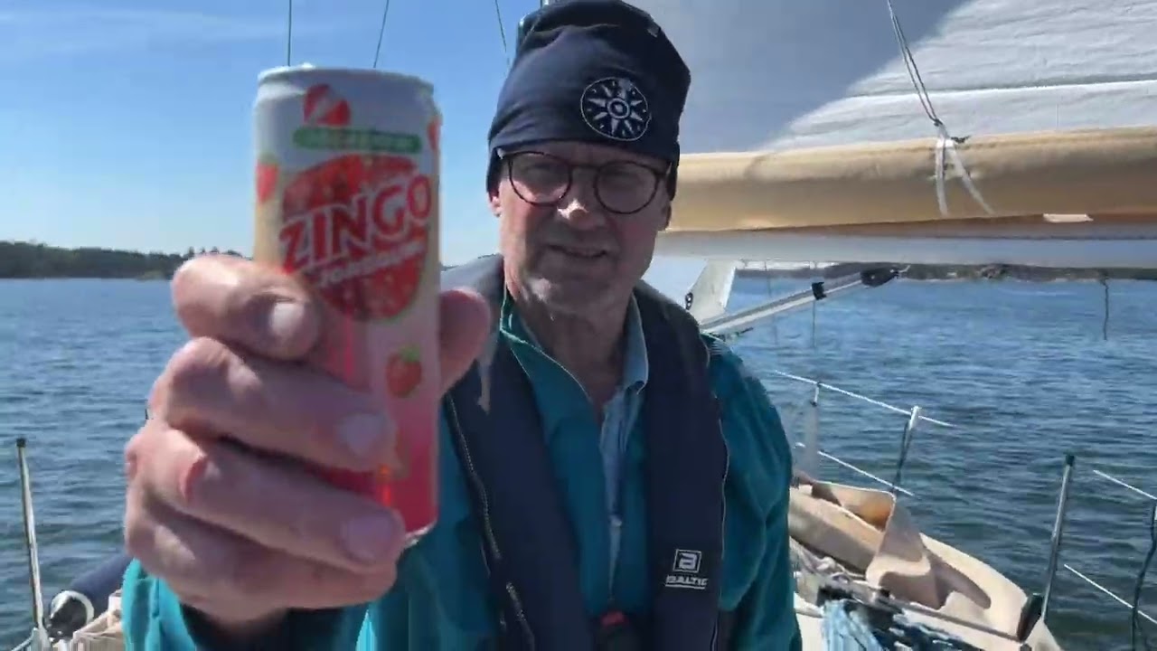 My rest day out sailing Contrast 33, Impuls #contrast33#sailboat#ocean #sea#lazybag#