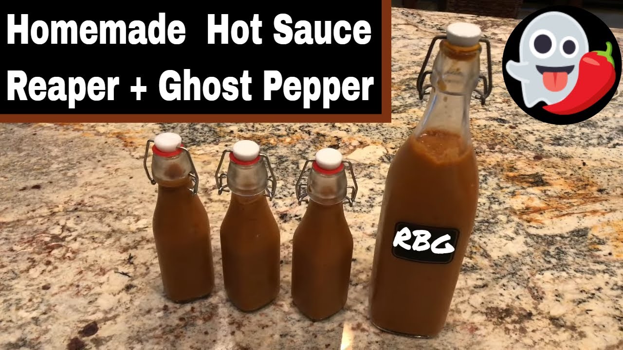 How To Make Ghost Pepper - Carolina Reaper Hot Sauce