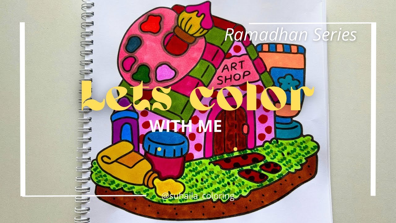 #20 The art shop 🎨🖌️| Hygae Place | Cocowyo