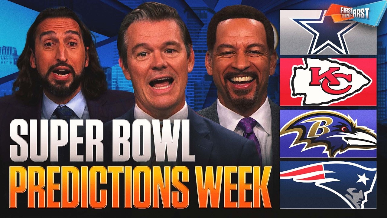 Super Bowl Predictions: Lamar & Ravens win it all, Dak wins MVP, Can the Seahawks repeat? | FTF
