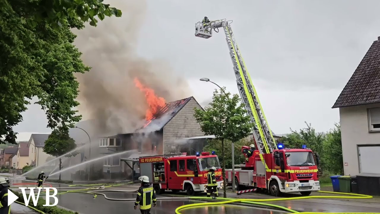 Großbrand in Lichtenau: Familien stehen vor dem Nichts