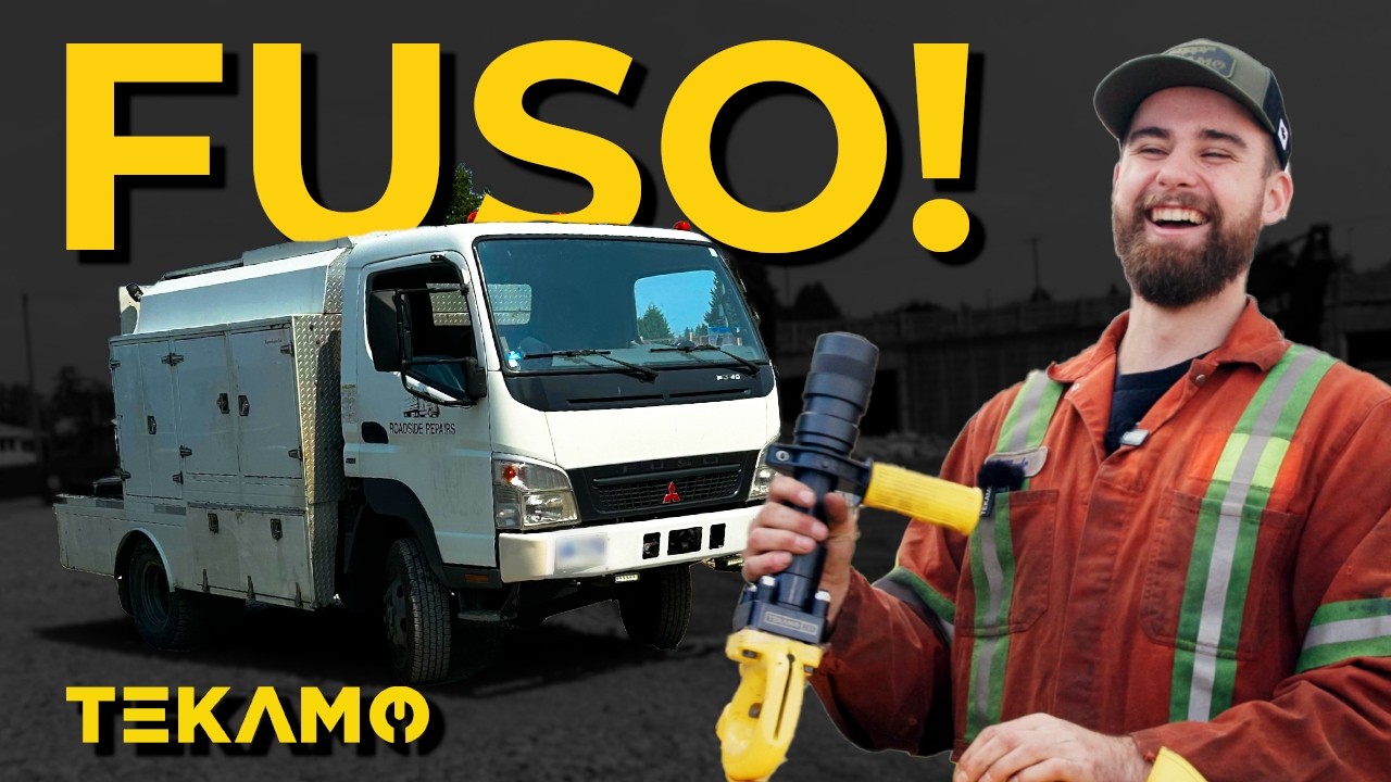 ДОСТУПНАЯ АЛЬТЕРНАТИВА F-550? Экскурсия по сервисному обслуживанию Mitsubishi FUSO