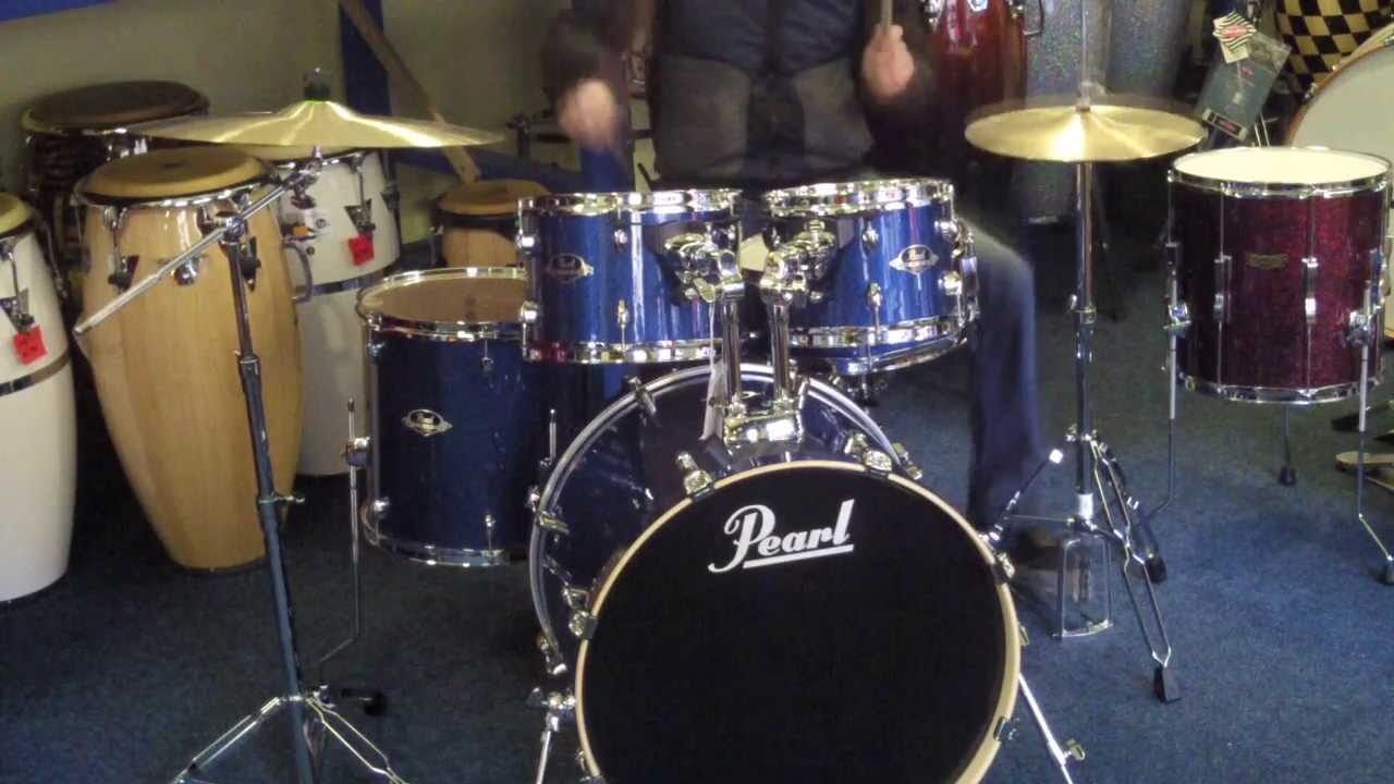 Pearl Export EXX725F/C-702 Electric Blue Sparkle