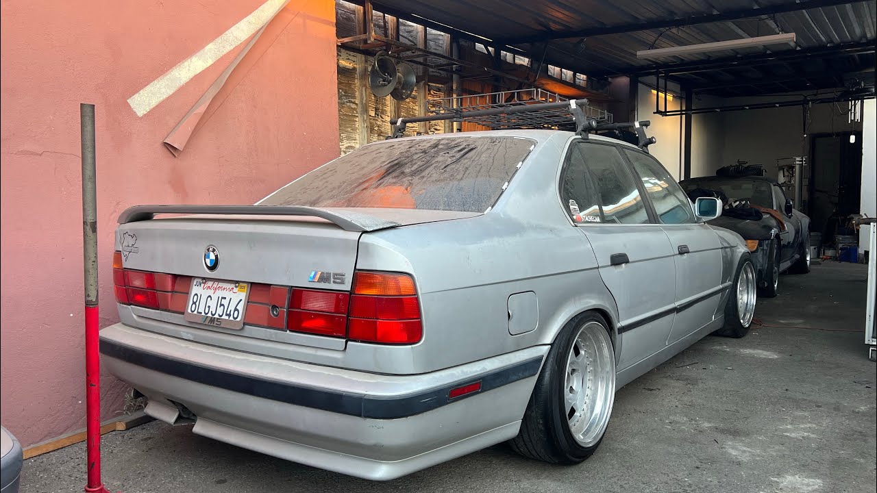 THE PATINA BMW M5 GETS NEW RIMS !