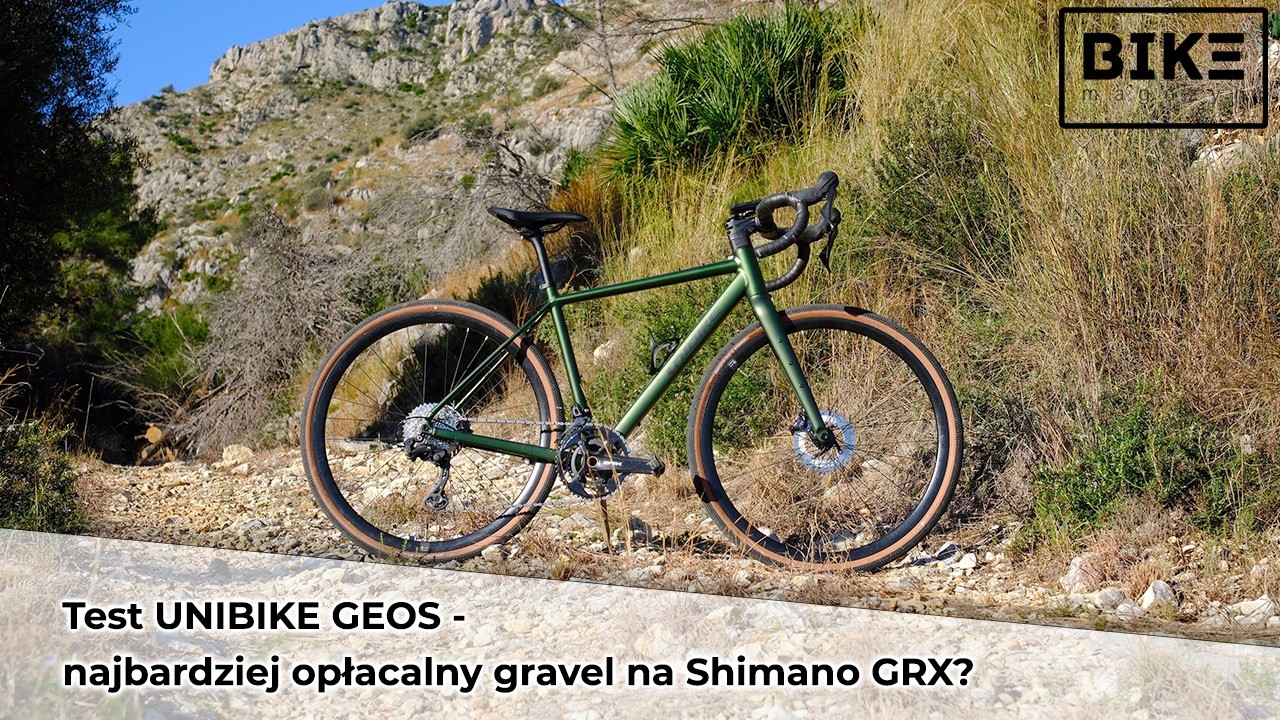Test UNIBIKE GEOS - czy to jeden z najbardziej opłacalnych graveli na Shimano GRX?