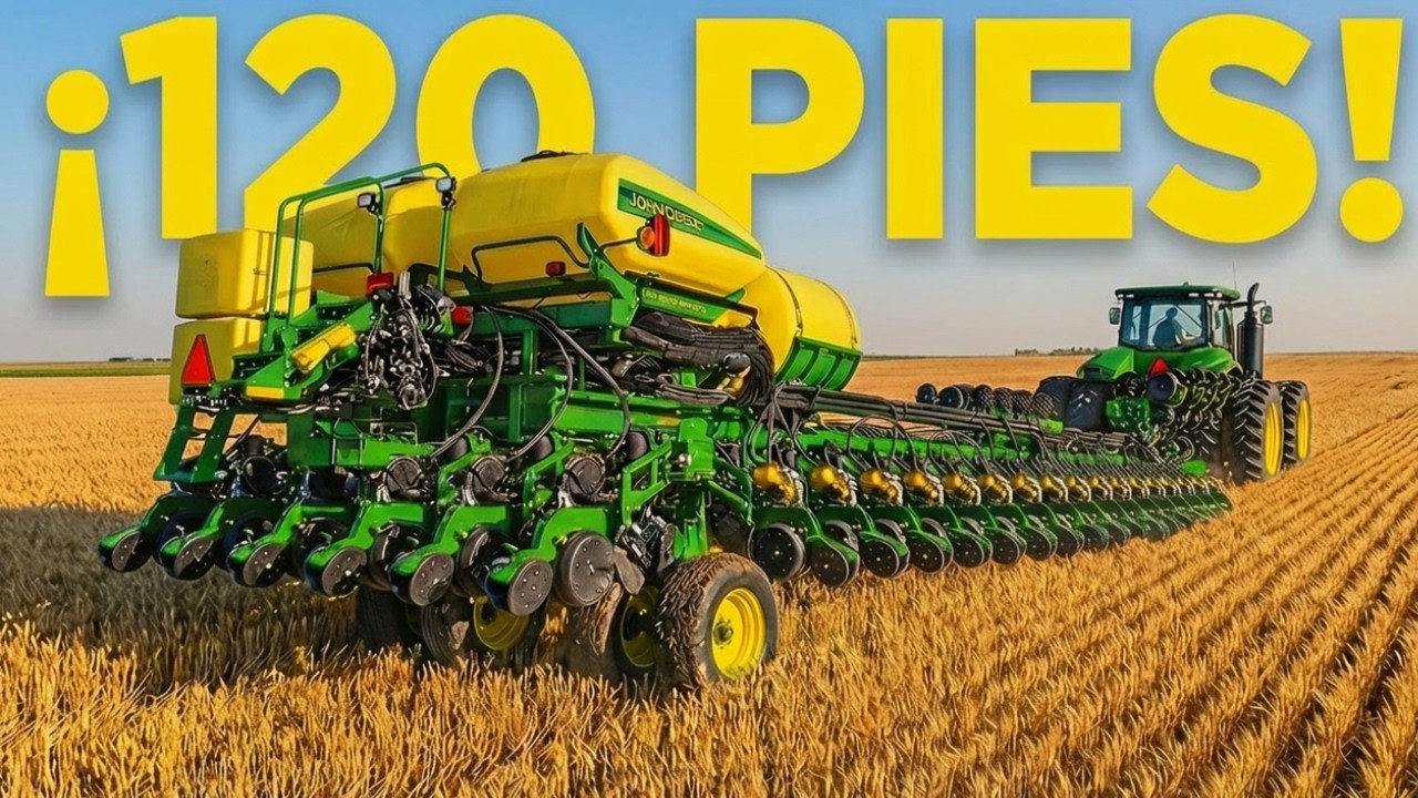 LAS 8 M&Aacute;QUINAS AGR&Iacute;COLAS M&Aacute;S GRANDES JAM&Aacute;S CONSTRUIDAS.