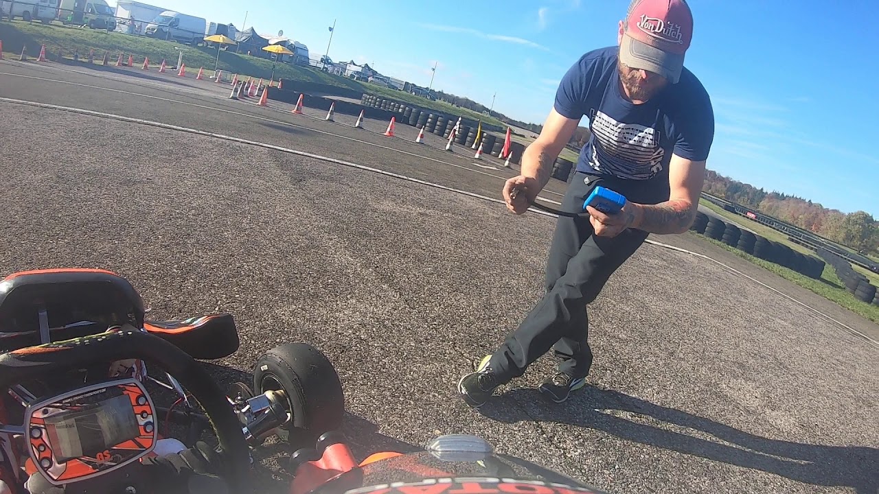 Lukas Rombach Schaltkart Training in Bopfingen Teil 3