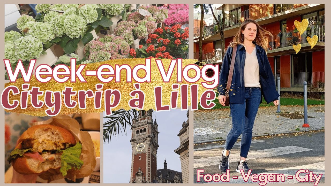 Vlog cosy d'automne à Lille - Vegan Food & City