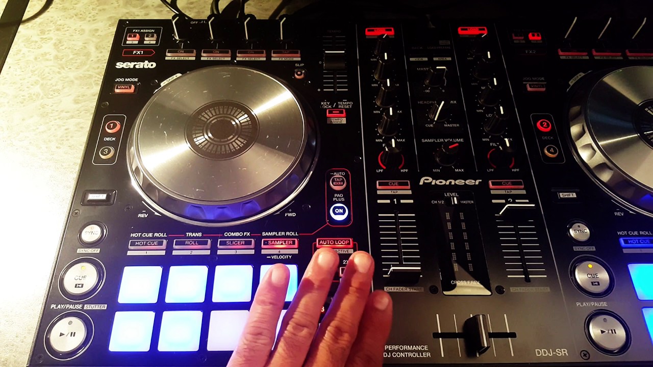 DDJ-SR en Modo SAMPLER y PAD PLUS Mixed Minds 044 by Sergio Mix