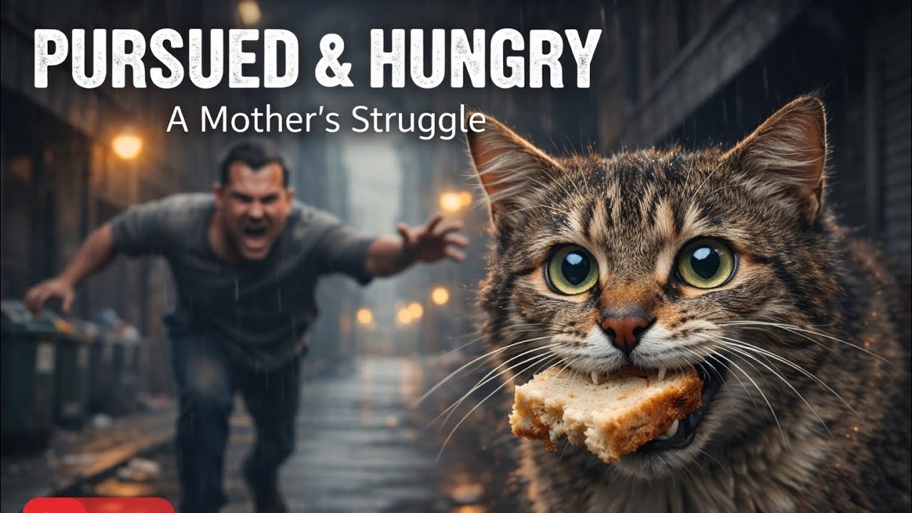 “She Had Nothing… But Didn’t Give Up 🐱💔”  #CatStory #EmotionalStory #MotherCat #AnimalStory 