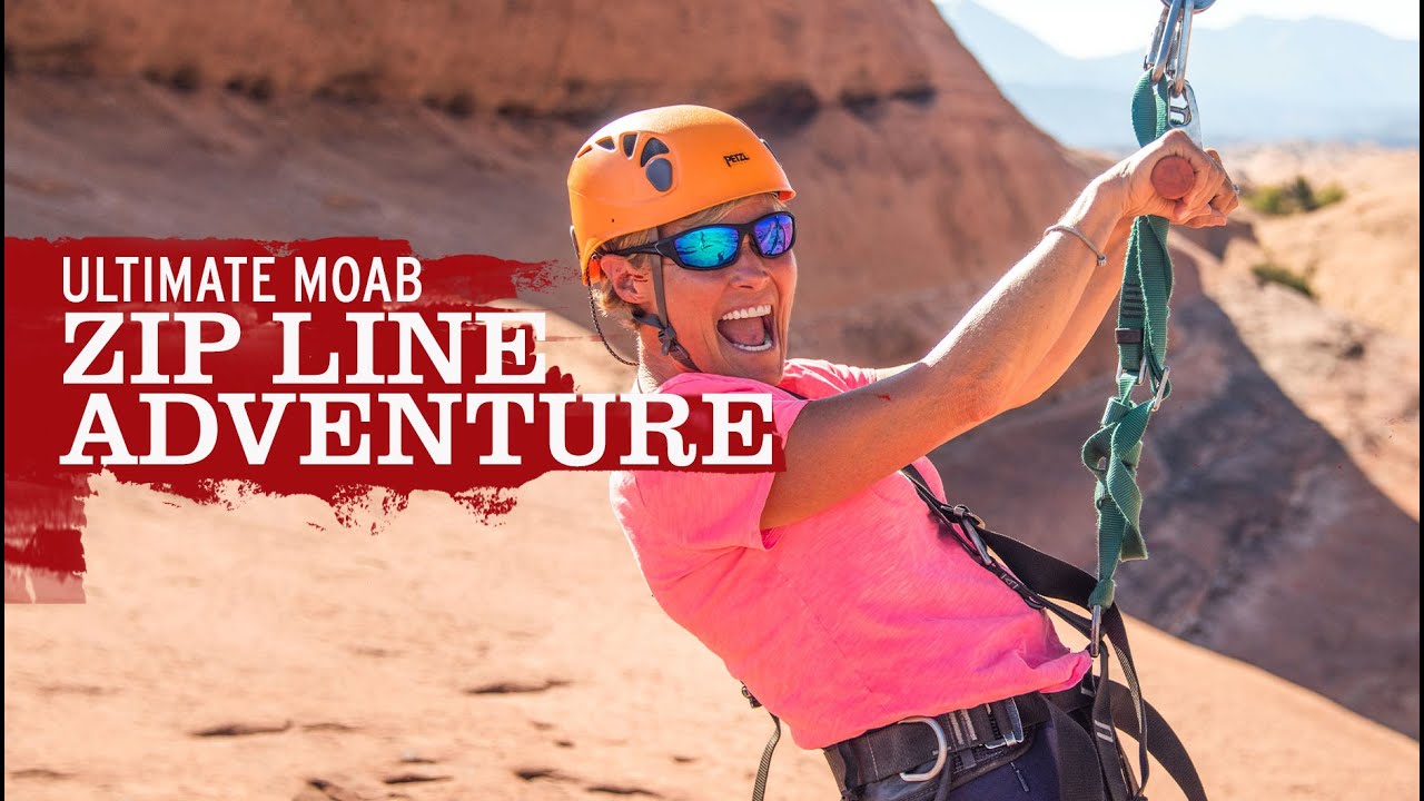Ziplining in Moab, Utah | One of the Coolest Ziplines in the World