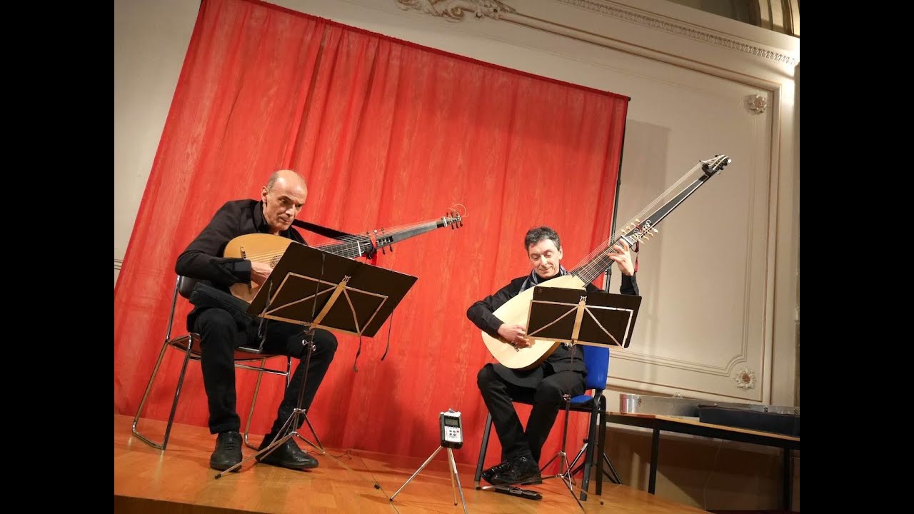 Bellerefonte Castaldi : Pièces pour théorbe et tiorbino par Gabriele Natilla et Massimo Moscardo