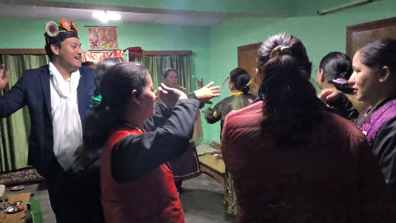 Lahuli dance  in Haling