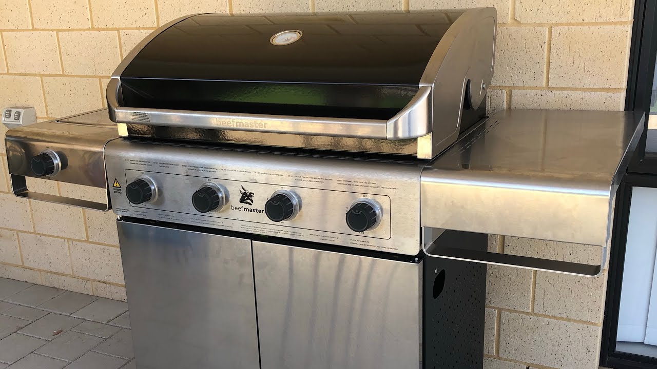 Beefmaster V-Series 4 Burner BBQ G4BV Unboxing and Assembly Part 1: Cart Assembly