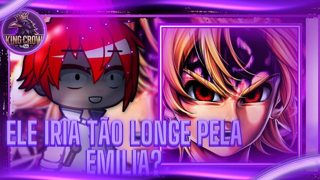 Re:Zero React To Natsuki Subaru As Meliodas 🐉👑 (Nanatsu no Taizai)  RAP : @AniRap  [BR/ENG/ES]