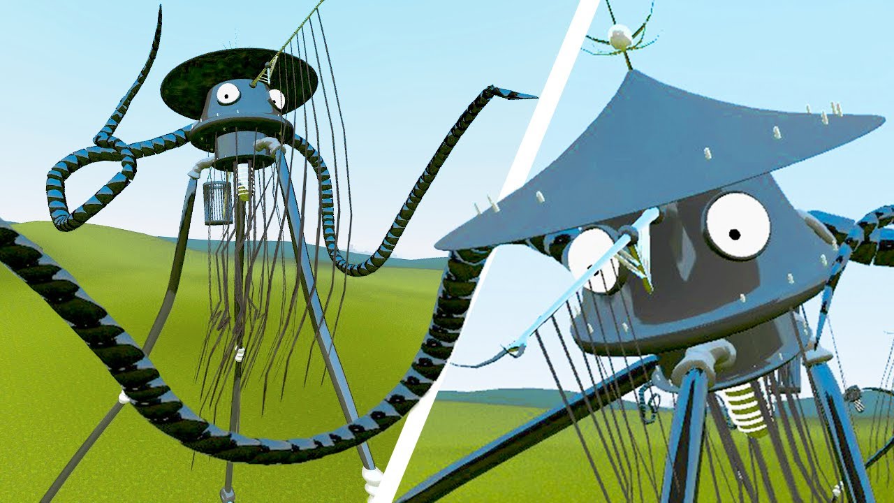 The 1913 Tripod is a... DEATH MACHINE! (Garry's Mod)