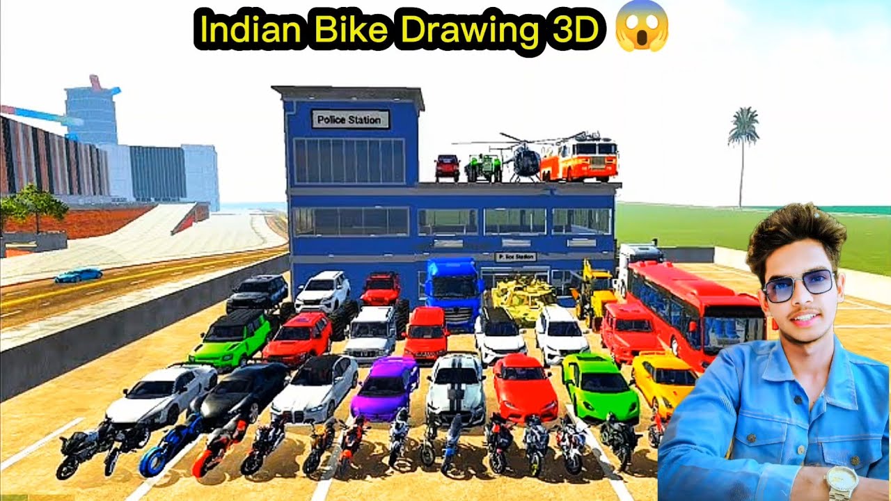 Indian Bike Drawing 3D 😱🔥, New GTA Map Gameplay, Boss Gamer #live #gaming #viral #shorts #trending