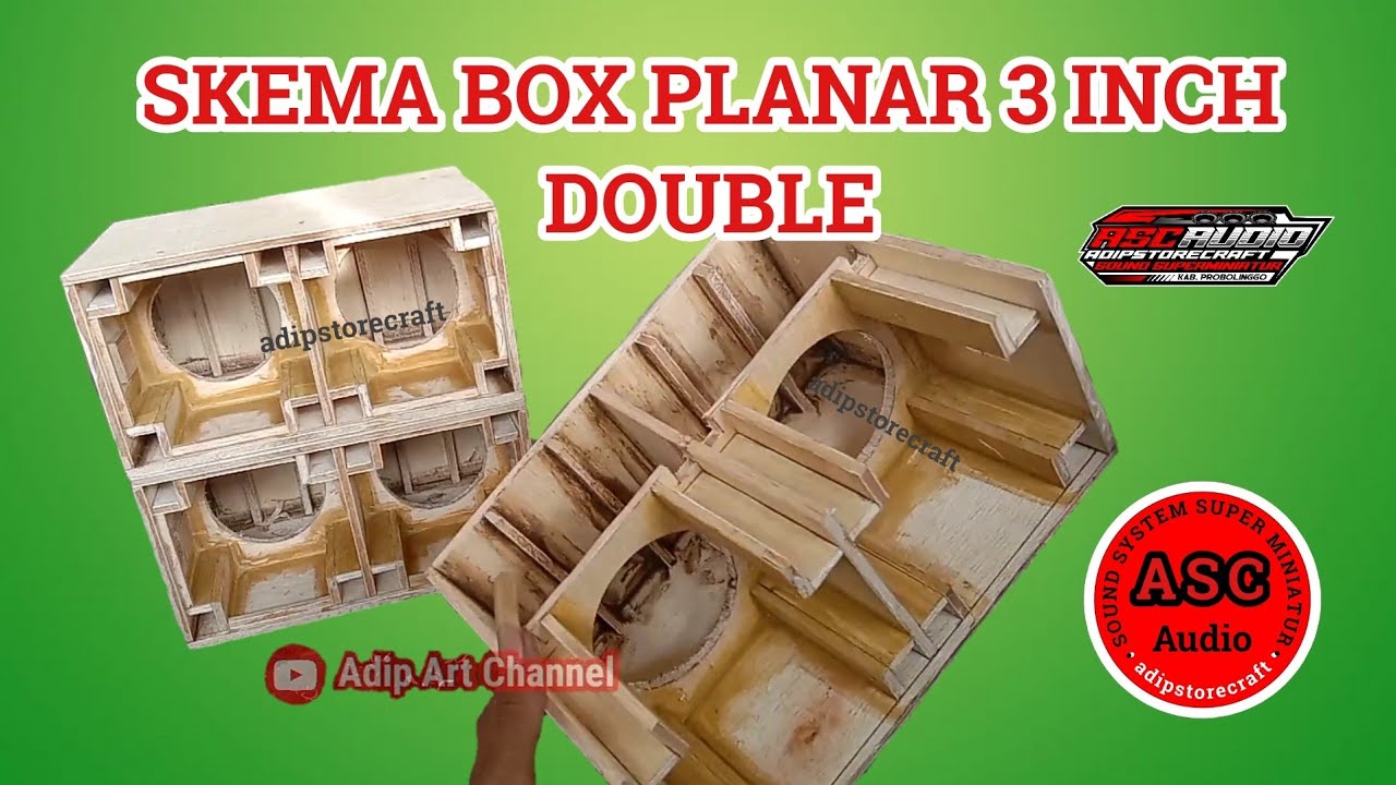 SKEMA BOX PLANAR 3 INCH DOUBLE ((Adip_Art))