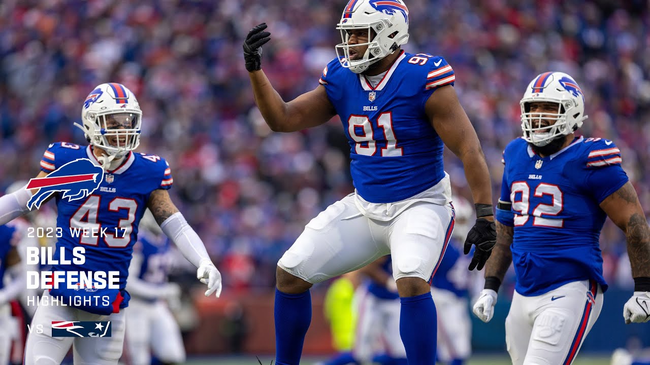 Buffalo Bills' Best Defense Plays From 4-turnover Game Vs. Patriots | NFL Regular Season Week 17