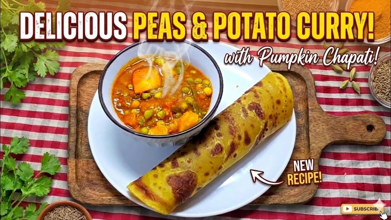 Peas and Potato Curry || How to cook Potatoes with peas stew || Minji Waru Recipe