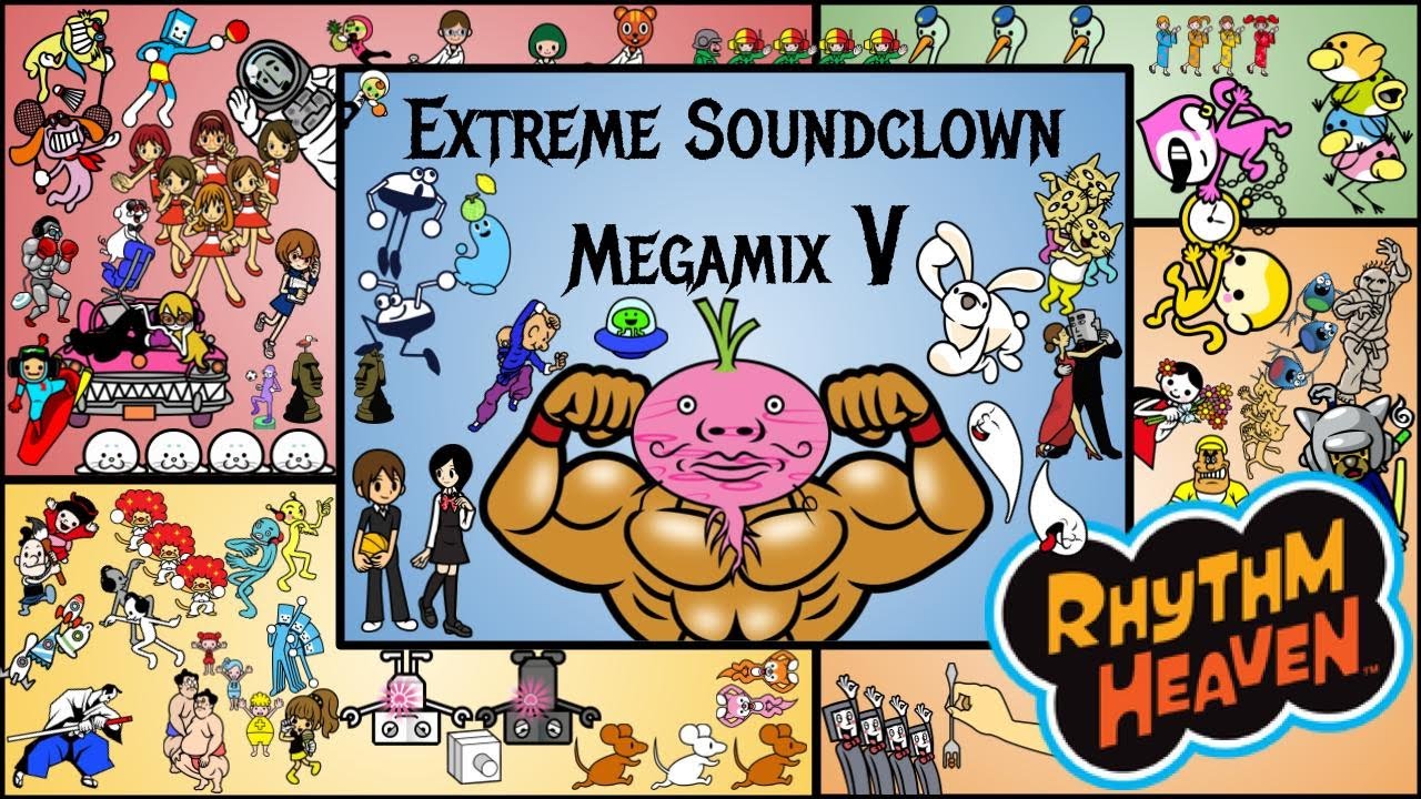Extreme Soundclown Megamix V | Rhythm Heaven Custom Remix