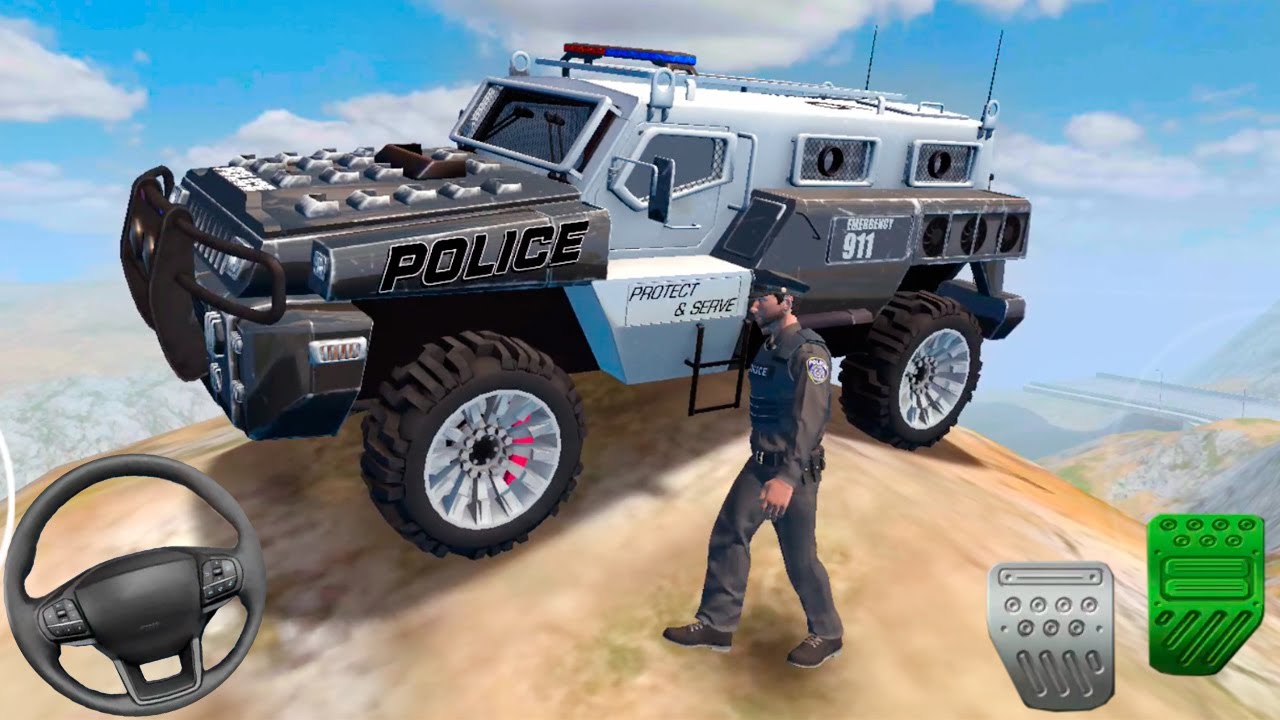 Police Sim 2022 - SWAT Vehicle Truck Driving - Android Gameplay #3