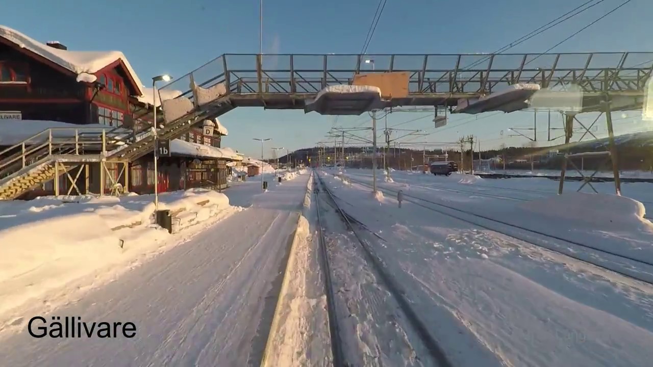 Hyttåkning Malmbanan Gällivare-Murjek