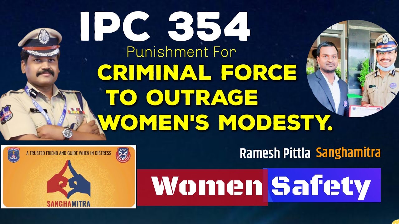 Punishment For Outraging Modesty Of Women #ipc354 #ipccode354 #rameshpittla #awarenesshub #womenlaw