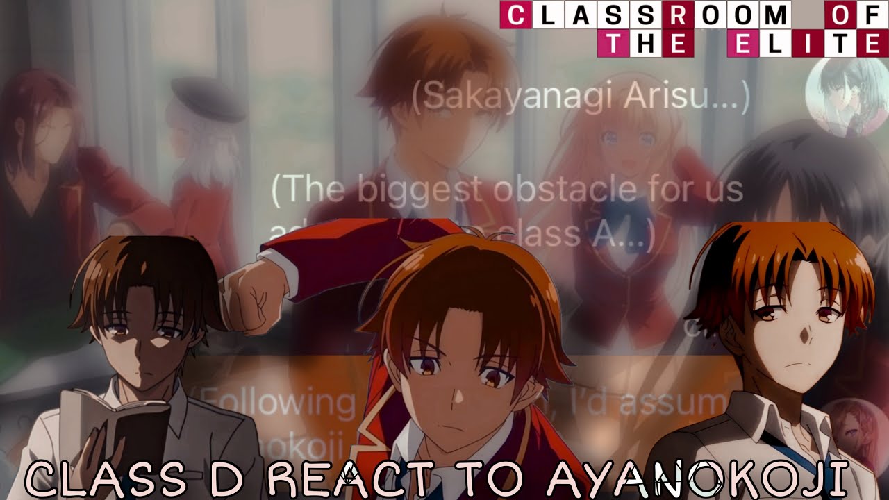 Class D React To Ayanokoji Pt.1 // Text Reaction // Classroom Of The Elite Texting Story
