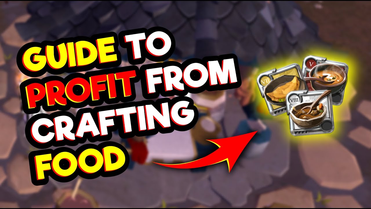 HOW TO START CRAFTING FOOD?? | ALBION ONLINE GUIDE