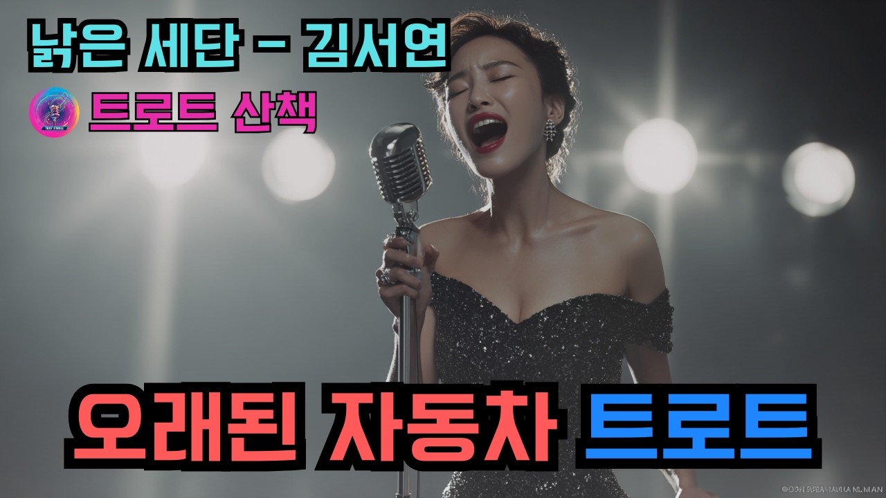 [트로트] 오래된 자동차와 의리에 관해 노래한 트로트 | 낡은 세단 - 김서연 #트로트 #트롯 #ktrot