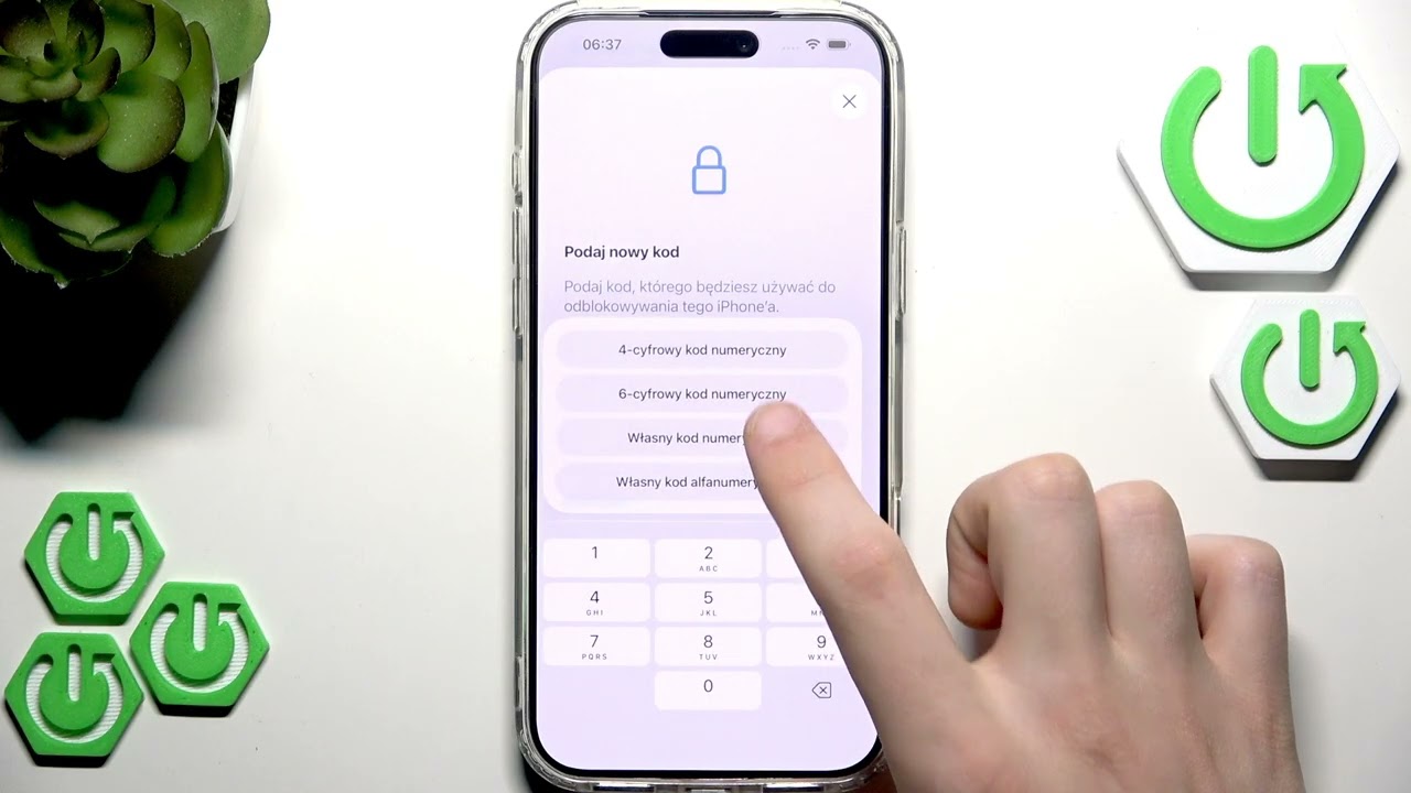 iPhone 17 Pro Max &ndash; Jak ustawić hasło lub kod blokady