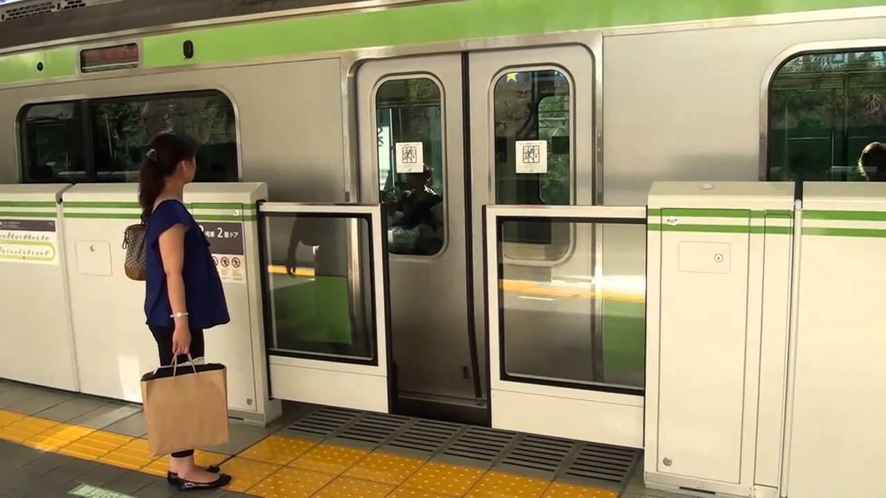山手線目黒駅ホームドア 〜開扉・閉扉〜