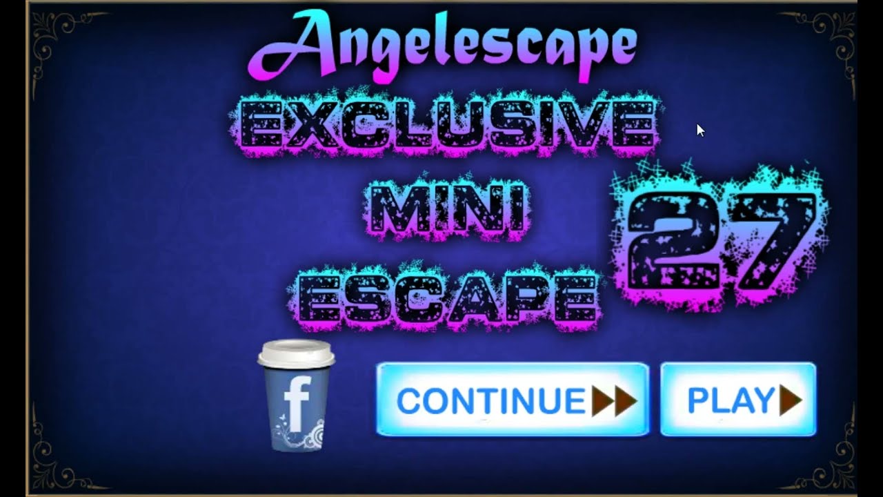 Angel Exclusive Mini Escape 27 Video Walkthrough
