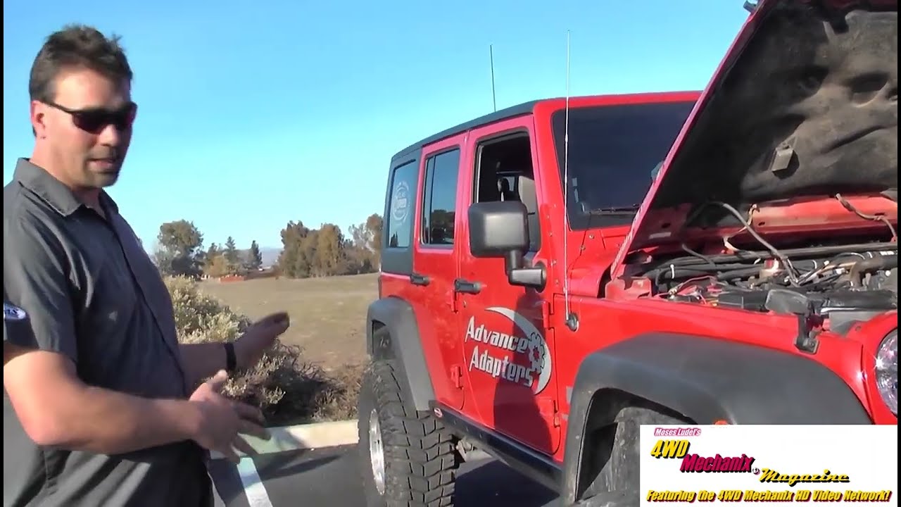 The Advance Adapters Fleet of Jeep Wrangler Test Vehicles