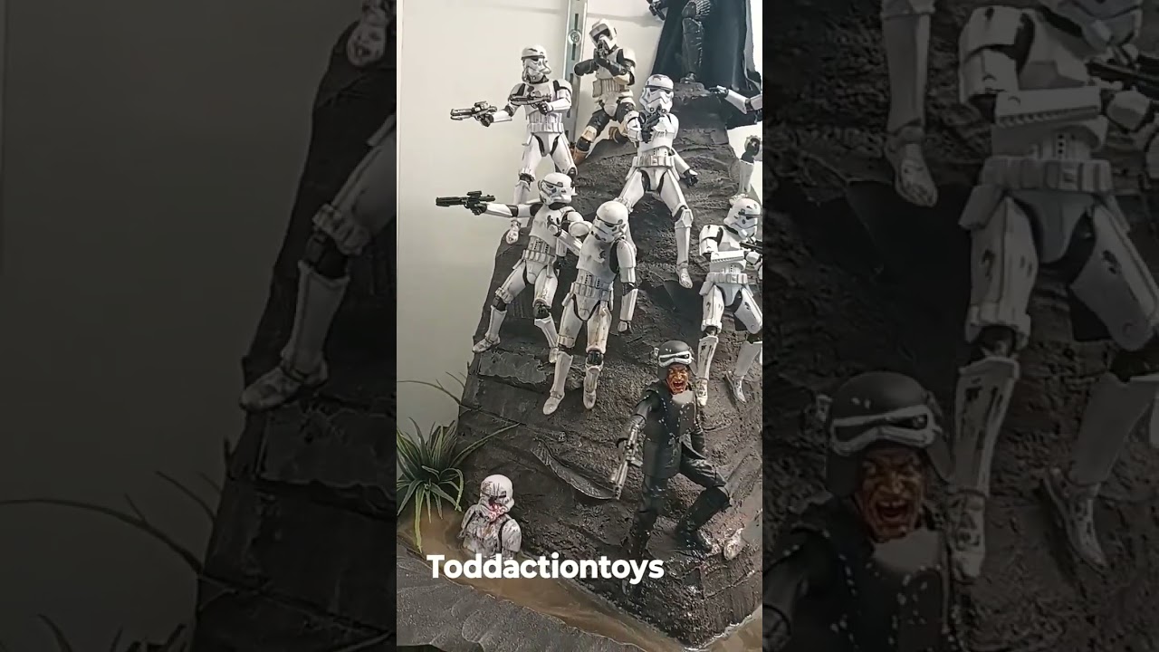 Amazing Star Wars Hasbro Black Series Diorama