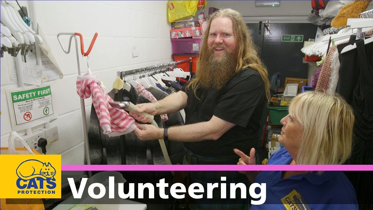 Becoming a retail volunteer with Cats Protection