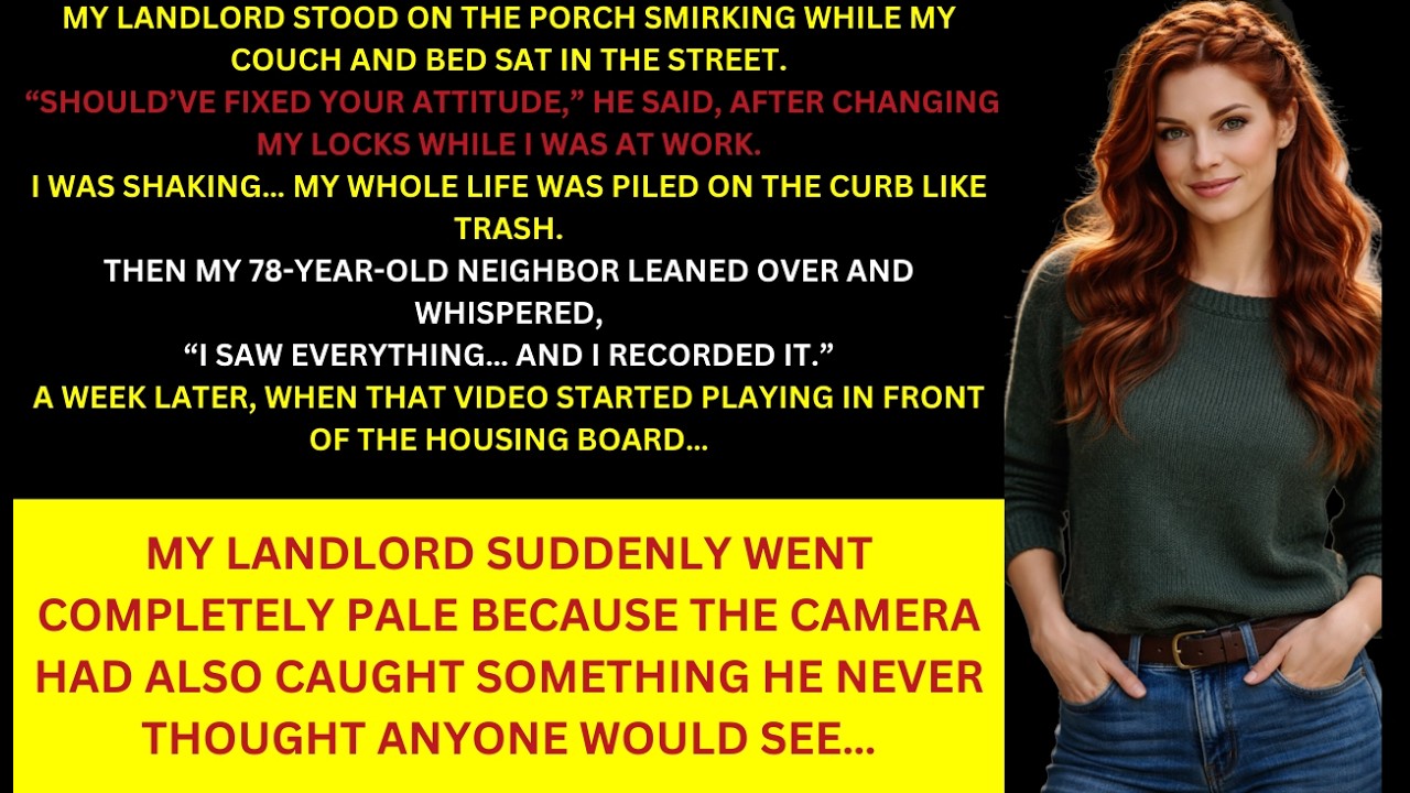 My Landlord Threw My Furniture on the Street After I Asked for Repairs — He Didn’t Realize My...