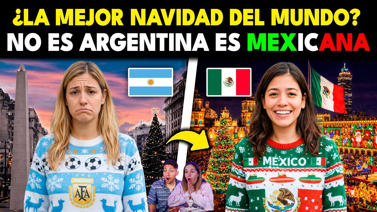 ARGENTINOS SE SIENTEN APENADOS AL VIVIR LA NAVIDAD EN CIUDAD DE MEXICO Y COMPARARLA CON BUENOS AIRES