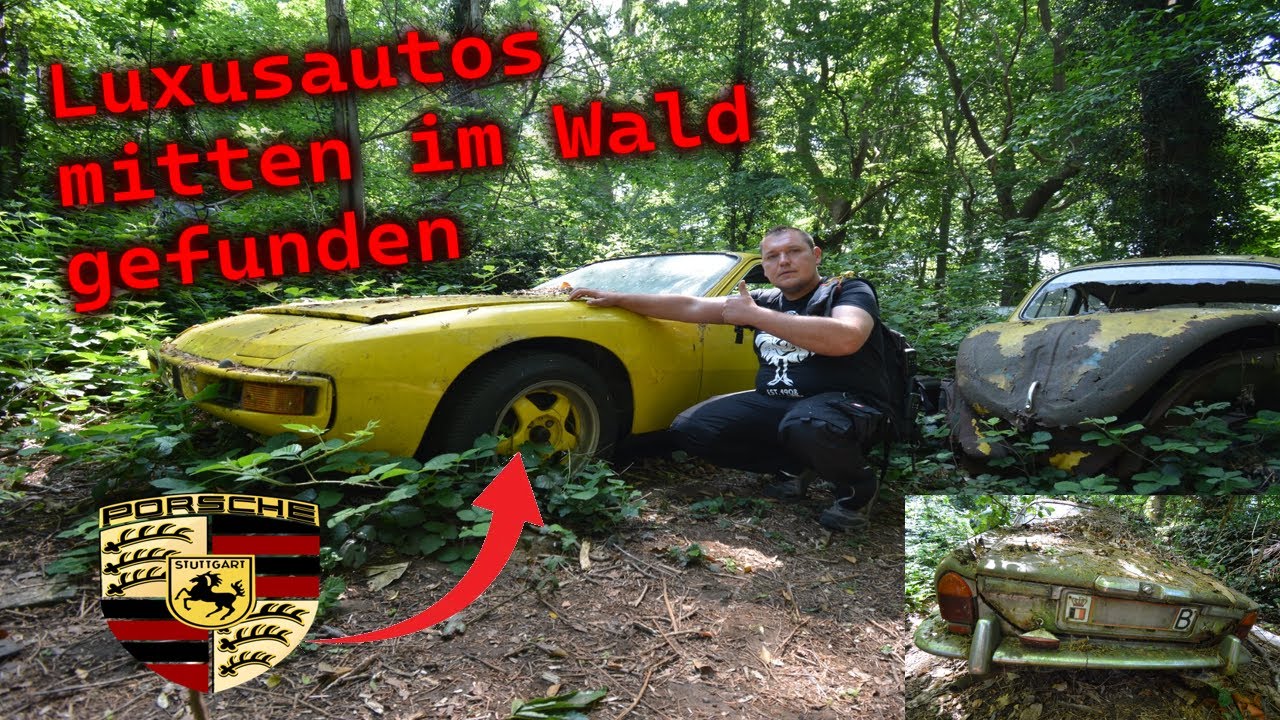Luxusautos mitten im Wald gefunden!!! #lostplace #urbex #belgium #abenteuer #rottenplaces #porsche