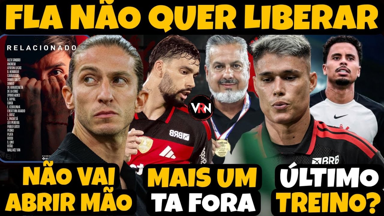 FLA QUER SELAR O ACORDO! 4 AUSÊNCIAS NA LISTA! PLANEJAMENTO DO CARIOCA! L.A NA MIRA DO MEXICO E+