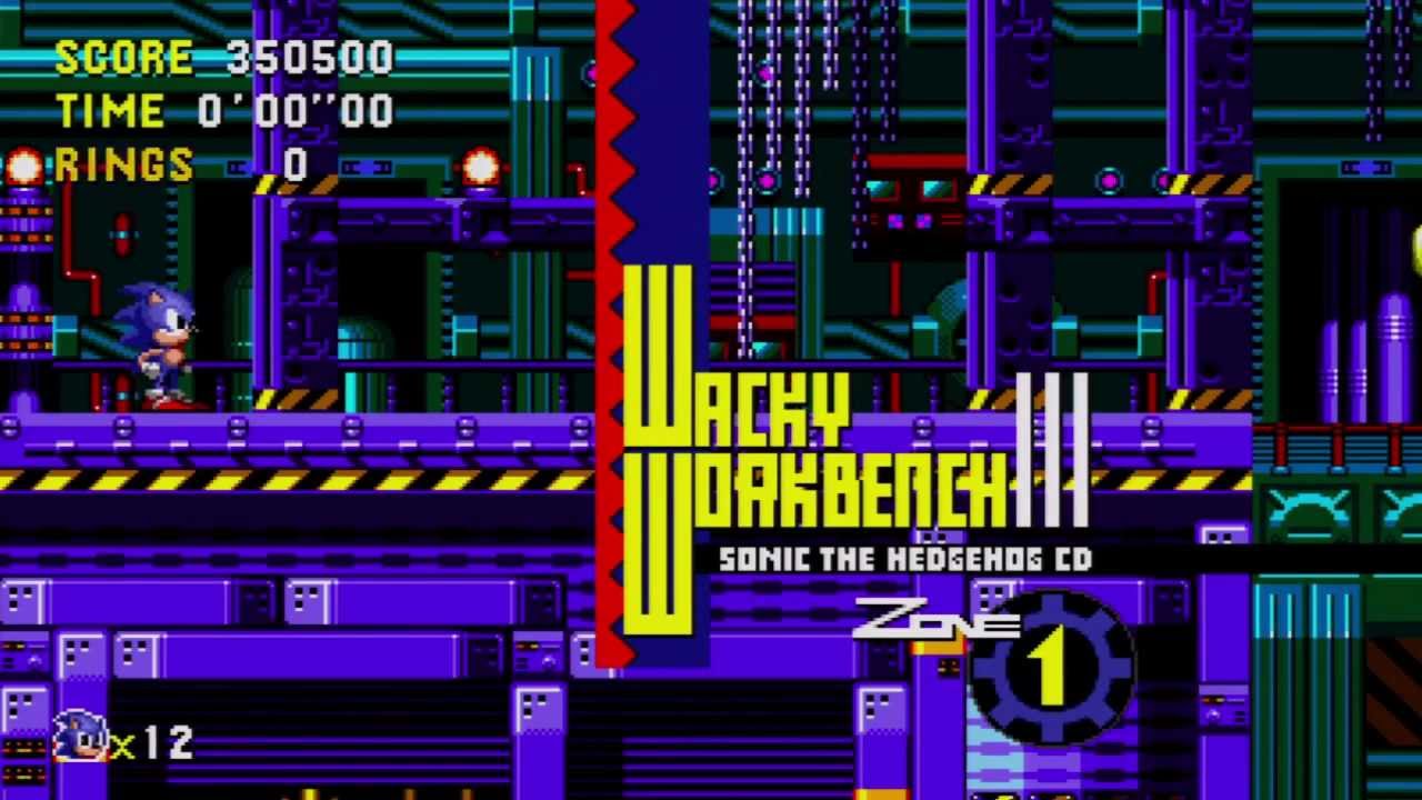 Sonic CD (Xbox 360) - Part 4 (Wacky Workbench)