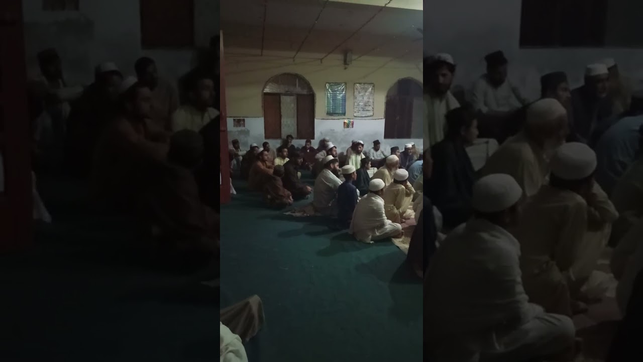 جامعہ عرفان القرآن طاھریہ کریمیہ چوکی ممریز میں ختم القرآن کے موقع پر 