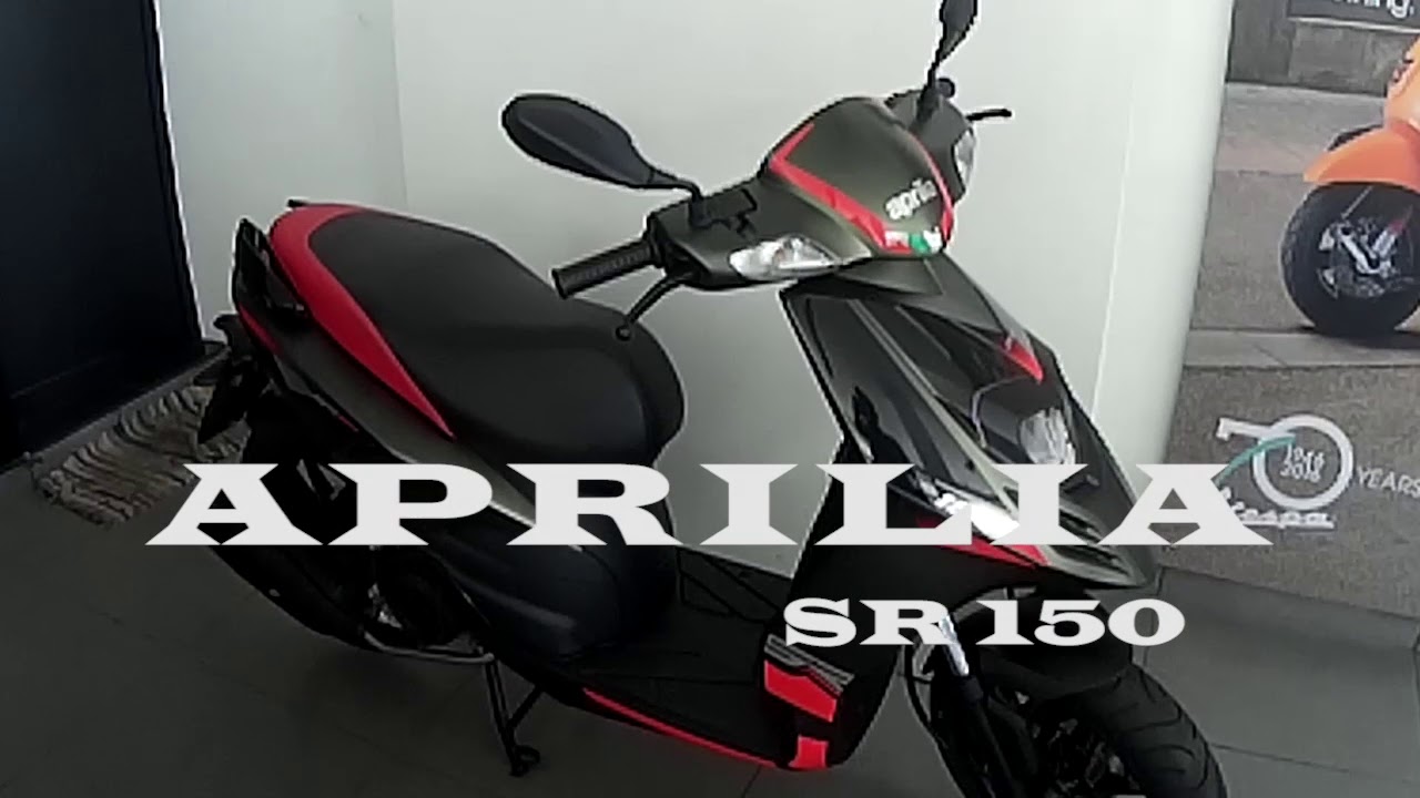 BRAND NEW APRILIA SR150 || 2K18 MODEL || HANDS ON