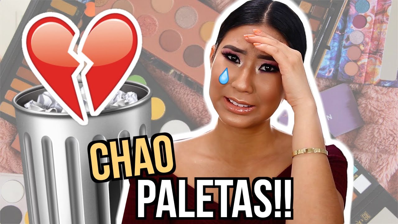 DEPURACION DE MI MAQUILLAJE 😢   ADIOS A MUCHAS DE MIS PALETAS