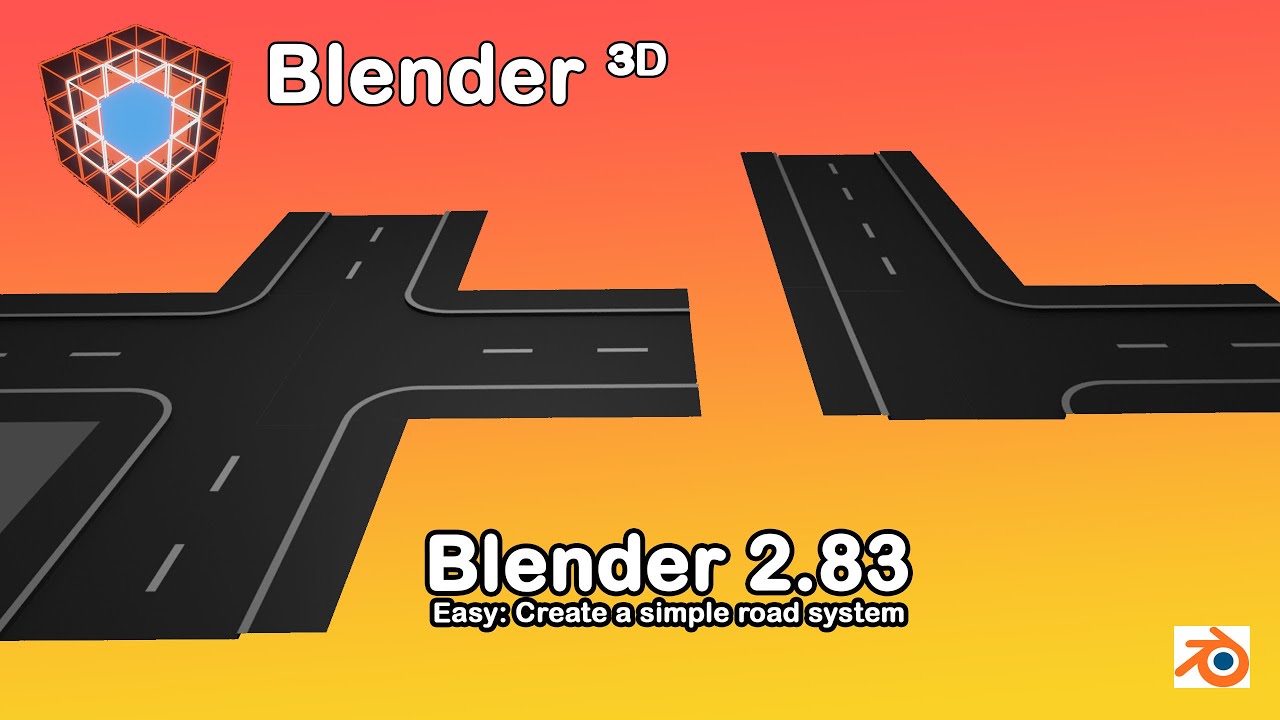 Blender 3D - Easy: Road System