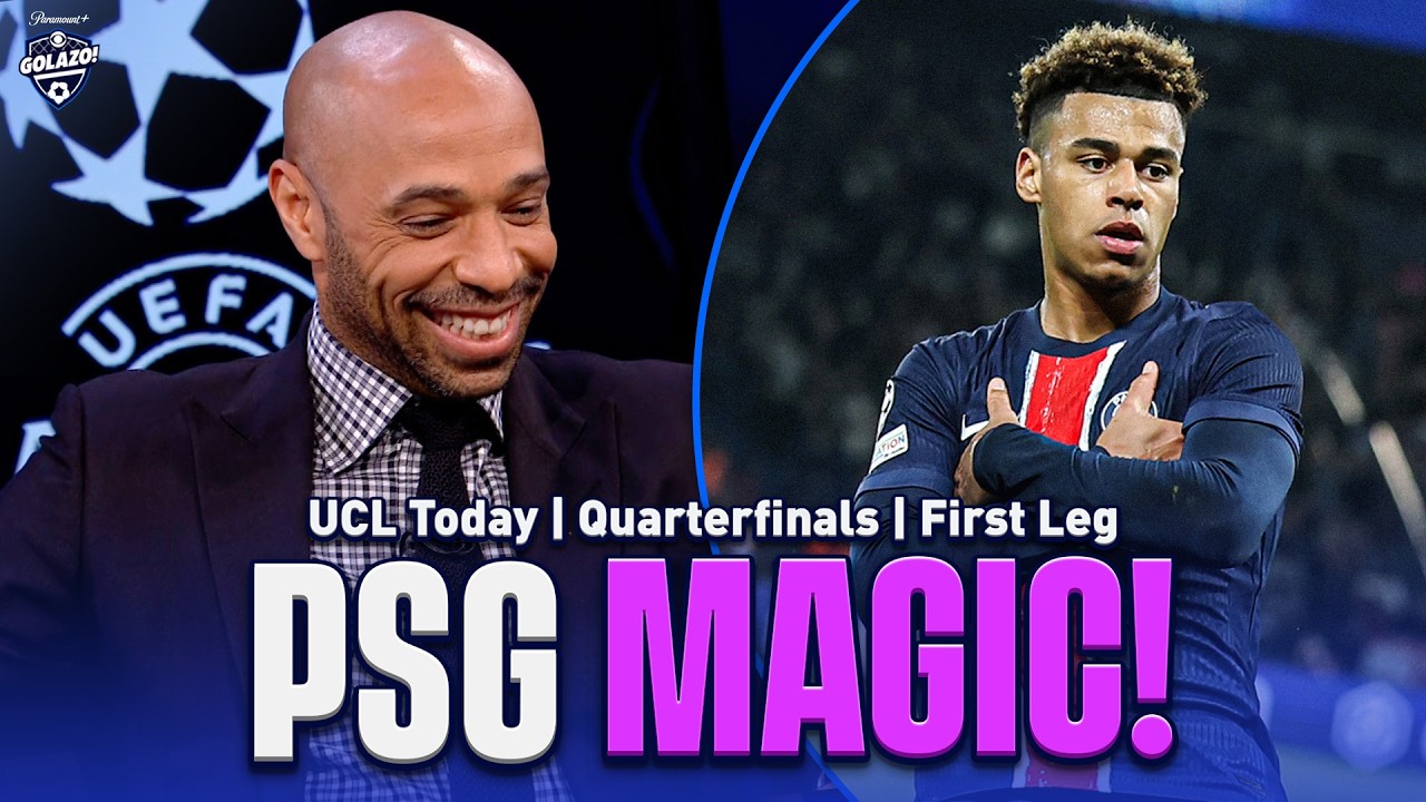 Thierry Henry Reacts to PSG WONDERGOALS! 🤩 | UCL Today | CBS Sports Golazo