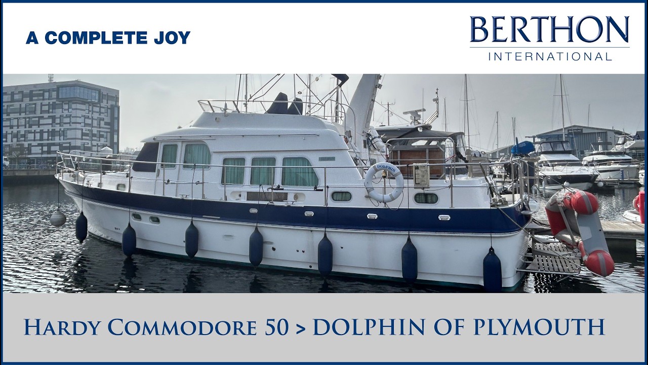 Hardy Commodore 50 &ldquo;DOLPHIN OF PLYMOUTH&rdquo; Yacht for Sale | A Complete Joy | Tour with Hugh Rayner